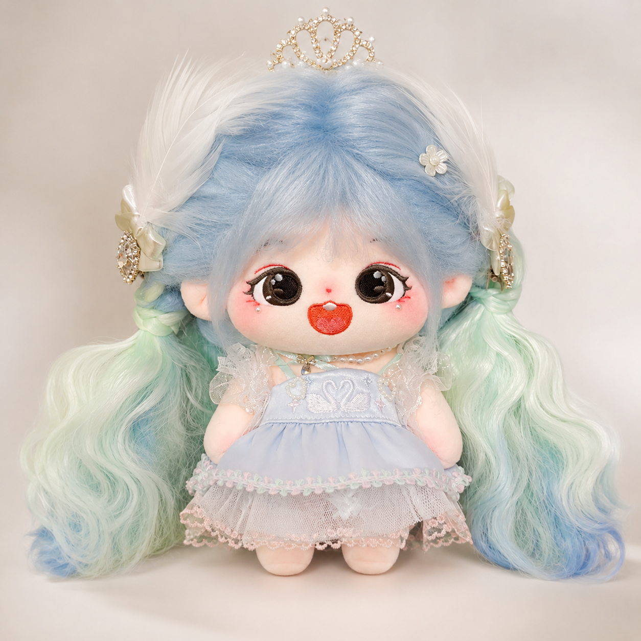 Official Li Li Cotton Doll 20cm with Thai Style Honor Student Outfit Set princess dress Figure Gift